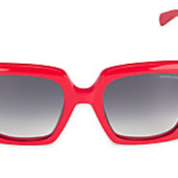 Moncler Bold Red Sunglasses Red - Picture 2 of 9